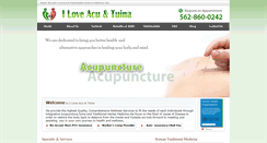 Desktop Screenshot of iloveacu.com